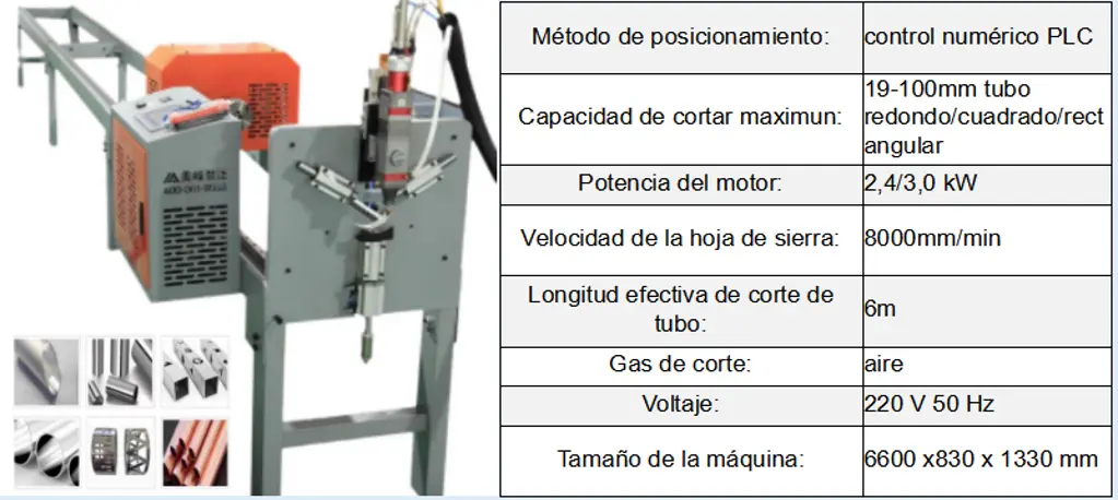 Cortadora de tubos laser Cortadora de tubos laser