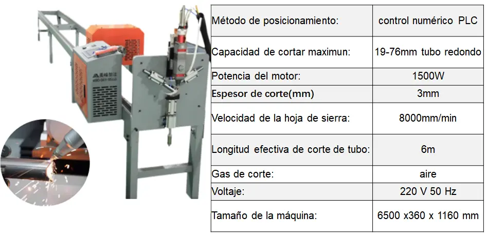 Cortadora de tubos laser 19-76